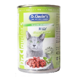 Dr. Clauder`s консервы для кошек с дичью Dr. Clauder`s консервы для кошек с дичью