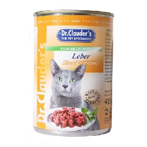 Dr. Clauder`s консервы для кошек с печенью