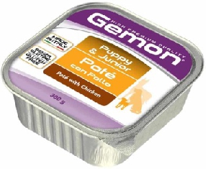 Gemon Dog консервы для щенков паштет курица 300г Gemon Dog консервы для щенков паштет курица 300г