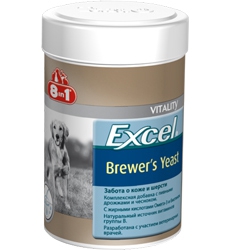 8in1 Excel Brewers пивные дрожжи для кожи и шерсти 8in1 Excel Brewers пивные дрожжи для кожи и шерсти