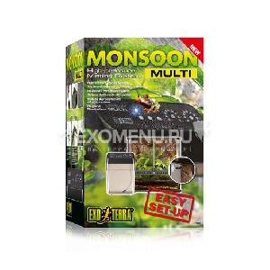 Система осадков для террариумов Monsoon Multi (8л, 2 форсунки) Система осадков для террариумов Monsoon Multi (8л, 2 форсунки)