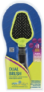 FURminator щетка двухсторонняя Dual Brush зубцы 12 мм