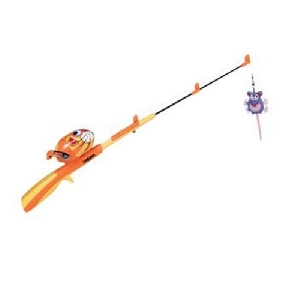 Fat Cat CatFisher Fishing Rod&Reel Удочка-спиннинг для кошек с кошачьей мятой Fat Cat CatFisher Fishing Rod&Reel Удочка-спиннинг для кошек с кошачьей мятой