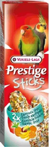 VERSELE-LAGA палочки для средних попугаев Prestige с экзотическими фруктами 2х70 г VERSELE-LAGA палочки для средних попугаев Prestige с экзотическими фруктами 2х70 г