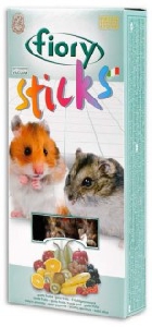FIORY палочки для хомяков Sticks с фруктами 2х50 г FIORY палочки для хомяков Sticks с фруктами 2х50 г