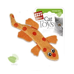 GiGwi игрушка для кошек саламандра с кошачьей мятой GiGwi игрушка для кошек саламандра с кошачьей мятой