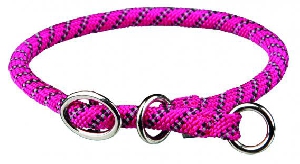 Ошейник-удавка Sporty Rope, S–M: 40 см/ф 8 мм, фуксия Ошейник-удавка Sporty Rope, S–M: 40 см/ф 8 мм, фуксия