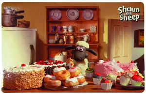 Коврик под миску Барашек Shaun Коврик под миску Барашек Shaun