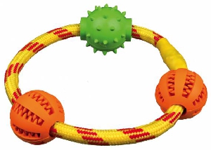 Игрушка Denta Fun кольцо с мячиками Игрушка Denta Fun кольцо с мячиками