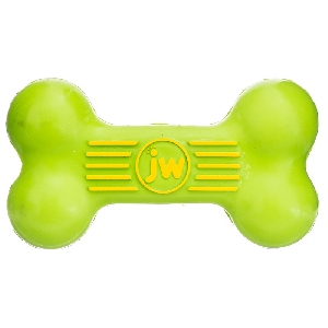 JW iSqueak Bone косточка с пищалкой для собак каучук, фото №3 JW iSqueak Bone косточка с пищалкой для собак каучук, фото №3