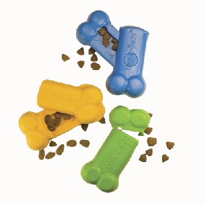 Jolly Pets Интерактивная резиновая игрушка для собак Whirl a bone, S=10,16см, фото №2 Jolly Pets Интерактивная резиновая игрушка для собак Whirl a bone, S=10,16см, фото №2