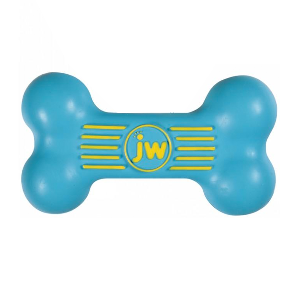 JW iSqueak Bone косточка с пищалкой для собак каучук, фото №4 JW iSqueak Bone косточка с пищалкой для собак каучук, фото №4