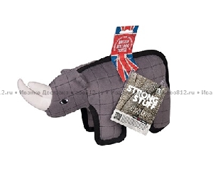 Karlie Strong Stuff игрушка для собак носорог Karlie Strong Stuff игрушка для собак носорог