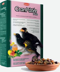 Padovan GranPatee fruits Корм д/насекомоядных птиц с фруктами Padovan GranPatee fruits Корм д/насекомоядных птиц с фруктами