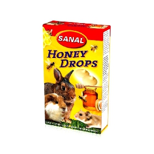 Sanal Honey Drops лакомство для грызунов мед 45 г Sanal Honey Drops лакомство для грызунов мед 45 г