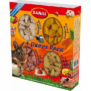 Sanal 4-drops pack лакомство для грызунов 4х35гр Sanal 4-drops pack лакомство для грызунов 4х35гр