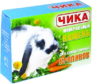 Чика Минеральный камень для кроликов Чика Минеральный камень для кроликов