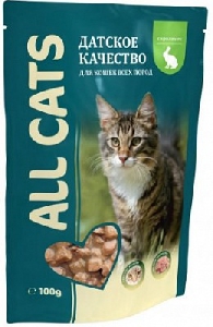 Паучи с кроликом для кошек