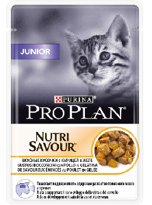 Purina Pro Plan кусочки в желе для котят с курицей Purina Pro Plan кусочки в желе для котят с курицей