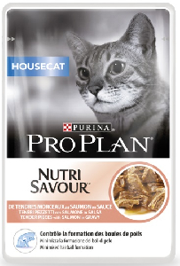 Purina Pro Plan кусочки в соусе для домашних кошек, с лососем, House Cat Purina Pro Plan кусочки в соусе для домашних кошек, с лососем, House Cat