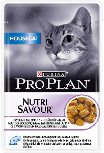 Purina Pro Plan кусочки в желе для домашних кошек с индейкой, Нouse cat Purina Pro Plan кусочки в желе для домашних кошек с индейкой, Нouse cat