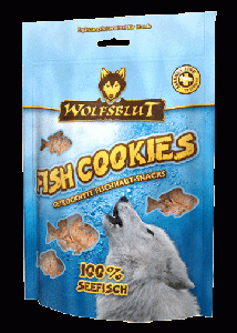 Wolfsblut FISH COOKIES SEEFISCH Снеки рыбные морская рыба 150гр Wolfsblut FISH COOKIES SEEFISCH Снеки рыбные морская рыба 150гр