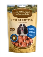 Деревенские Лакомства «Куриные жевательные косточки» лакомство для собак Деревенские Лакомства «Куриные жевательные косточки» лакомство для собак