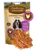 Деревенские Лакомства «Куриные грудки сушеные» для собак Деревенские Лакомства «Куриные грудки сушеные» для собак
