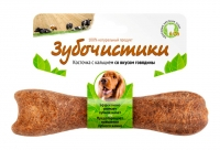 Зубочистики - лакомство со вкусом говядины для собак средних пород Зубочистики - лакомство со вкусом говядины для собак средних пород