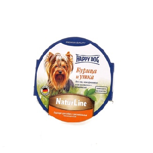 Нежный мясной паштет для собак - утка и курица Нежный мясной паштет для собак - утка и курица