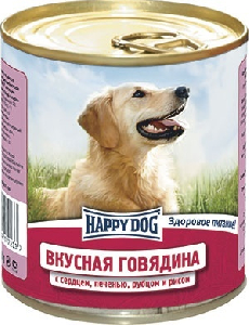 Консервы для собак с говядиной, сердцем, печенью, рубцом и рисом Консервы для собак с говядиной, сердцем, печенью, рубцом и рисом