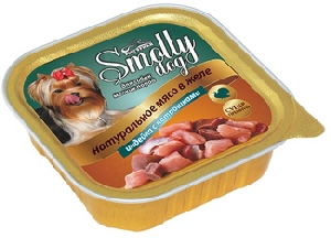 Консервы для собак Smolly dog индейка с потрошками