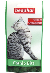 Beaphar подушечки с кошачьей мятой для кошек и котят, Catnip Bits Beaphar подушечки с кошачьей мятой для кошек и котят, Catnip Bits