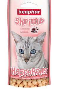 Beaphar лакомство с креветками для кошек, 80 шт., Happy Rolls Shrimp Beaphar лакомство с креветками для кошек, 80 шт., Happy Rolls Shrimp