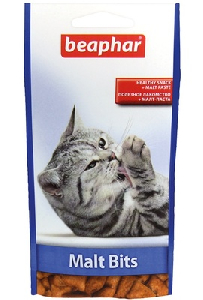 Beaphar подушечки для выведения шерсти из желудка, Malt Bits Beaphar подушечки для выведения шерсти из желудка, Malt Bits