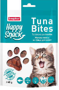 Beaphar Mягкие чипсы из тунца Happy Snack для котят Beaphar Mягкие чипсы из тунца Happy Snack для котят