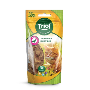 Лакомые кусочки из утки для кошек, 40г Лакомые кусочки из утки для кошек, 40г