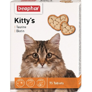 Beaphar Kitty's Taurin+Biotin с таурином и биотином Beaphar Kitty's Taurin+Biotin с таурином и биотином