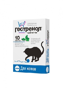 Гестренол д/котов 10 таблеток Гестренол д/котов 10 таблеток