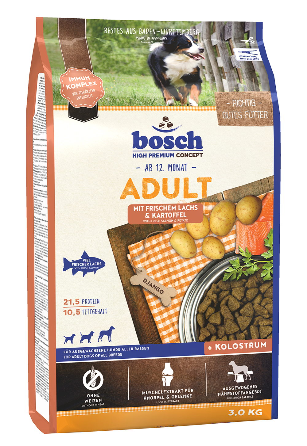 Bosch Adult корм для собак рыба/картофель Bosch Adult корм для собак рыба/картофель