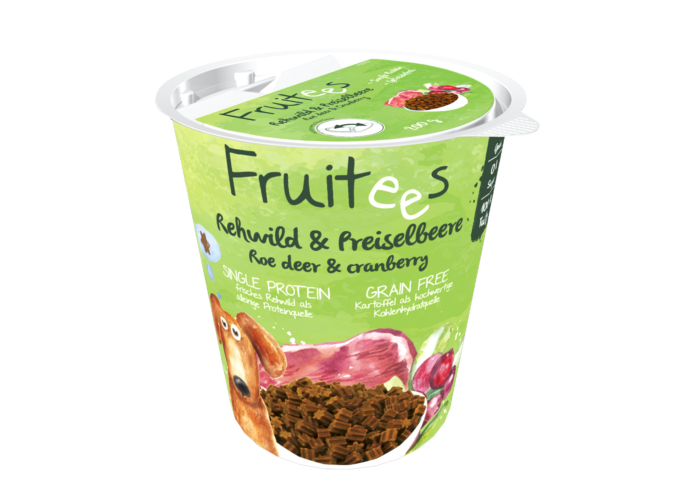 Bosch Fruitees с косулей и клюквой лакомство для собак Bosch Fruitees с косулей и клюквой лакомство для собак