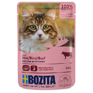 Bozita кусочки в соусе с говядиной для кошек Bozita кусочки в соусе с говядиной для кошек