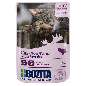 Bozita кусочки в соусе с индейкой для кошек