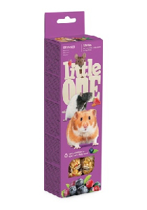Little One Палочки для хомяков, крыс, мышей и песчанок с ягодами Little One Палочки для хомяков, крыс, мышей и песчанок с ягодами