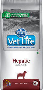 Farmina Vet Life Hepatic для собак при заболеваниях печени