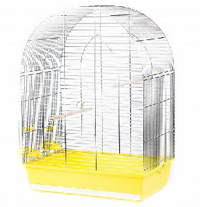 Клетка для птиц P-039 LUSI II 450х280х630 мм, цинк Клетка для птиц P-039 LUSI II 450х280х630 мм, цинк