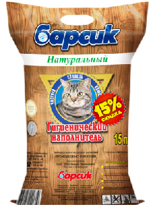 Барсик натуральный древесный наполнитель Барсик натуральный древесный наполнитель