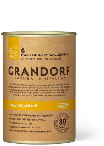 Grandorf консервы для собак: утка с индейкой, Duck Turkey Grandorf консервы для собак: утка с индейкой, Duck Turkey