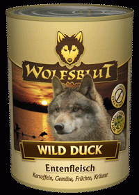 Консервы Wolfsblut (Волчья кровь) Wild Duck Adult (Дикая утка для взрослых) 395гр Консервы Wolfsblut (Волчья кровь) Wild Duck Adult (Дикая утка для взрослых) 395гр