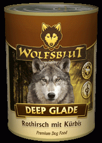 Консервы Wolfsblut (Волчья кровь) Deep Glade Adult (Лесная поляна для взрослых) Оленина и тыква 395гр